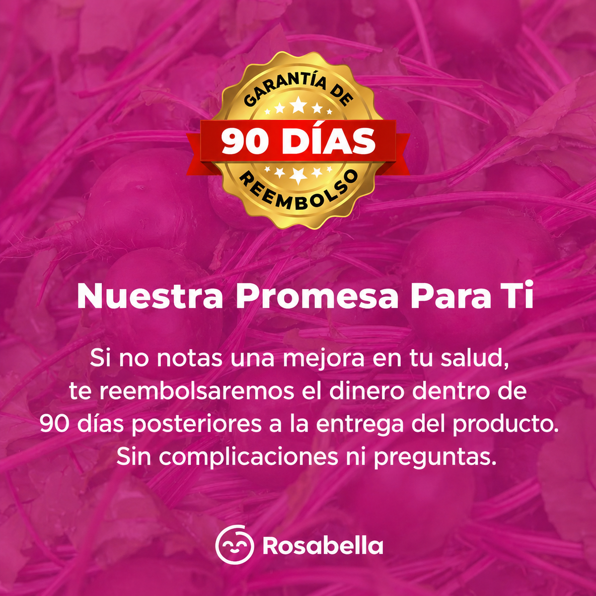 Rosabella BeetRoot - Cápsulas para Apoyar la Circulación y Vitalidad