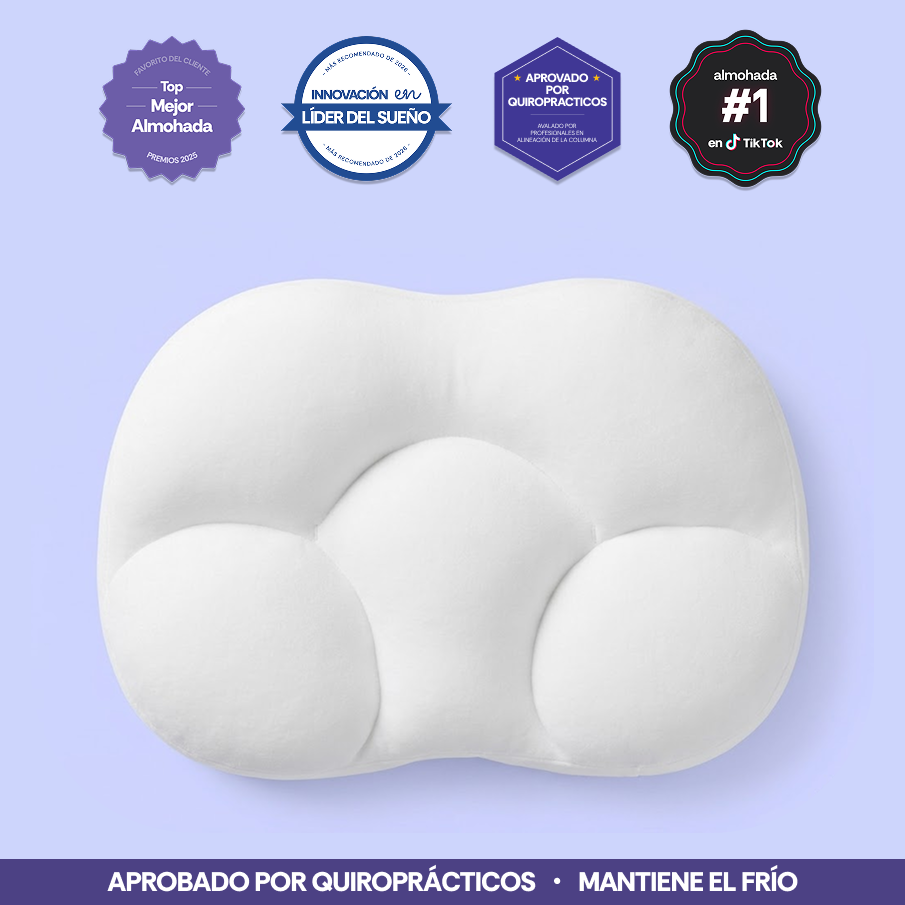 Almohada CloudAlign™ - Elimina tus Dolores de Espalda y Cuello al Dormir